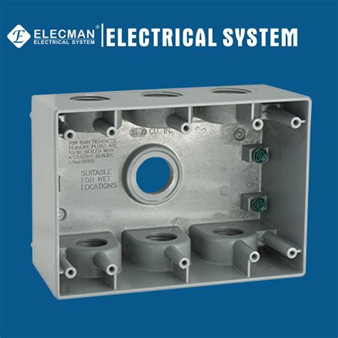 aluminum electrical outlet box factories|aluminum submersible electrical box.